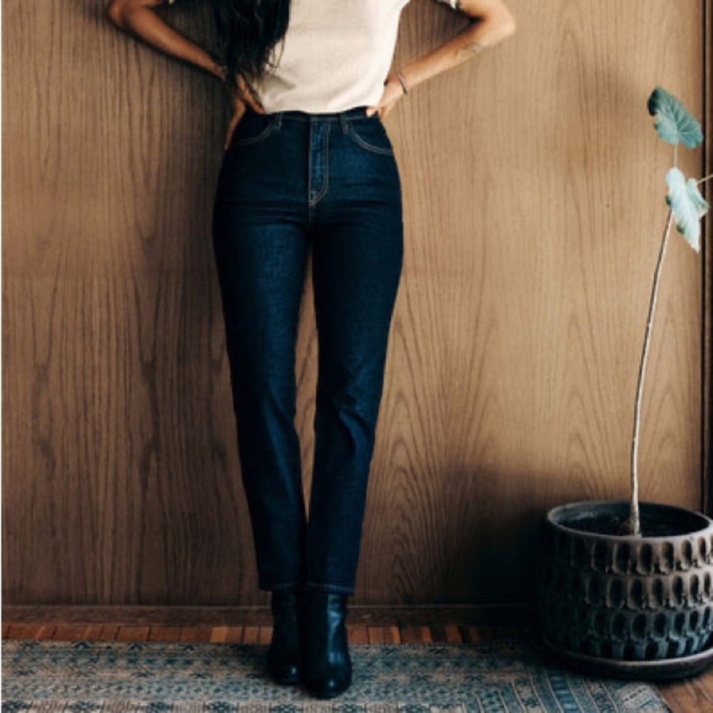 elizabeth indigo rinse | high-rise skinny leg